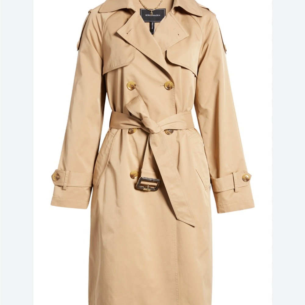 Burberry Tan Trench Coat